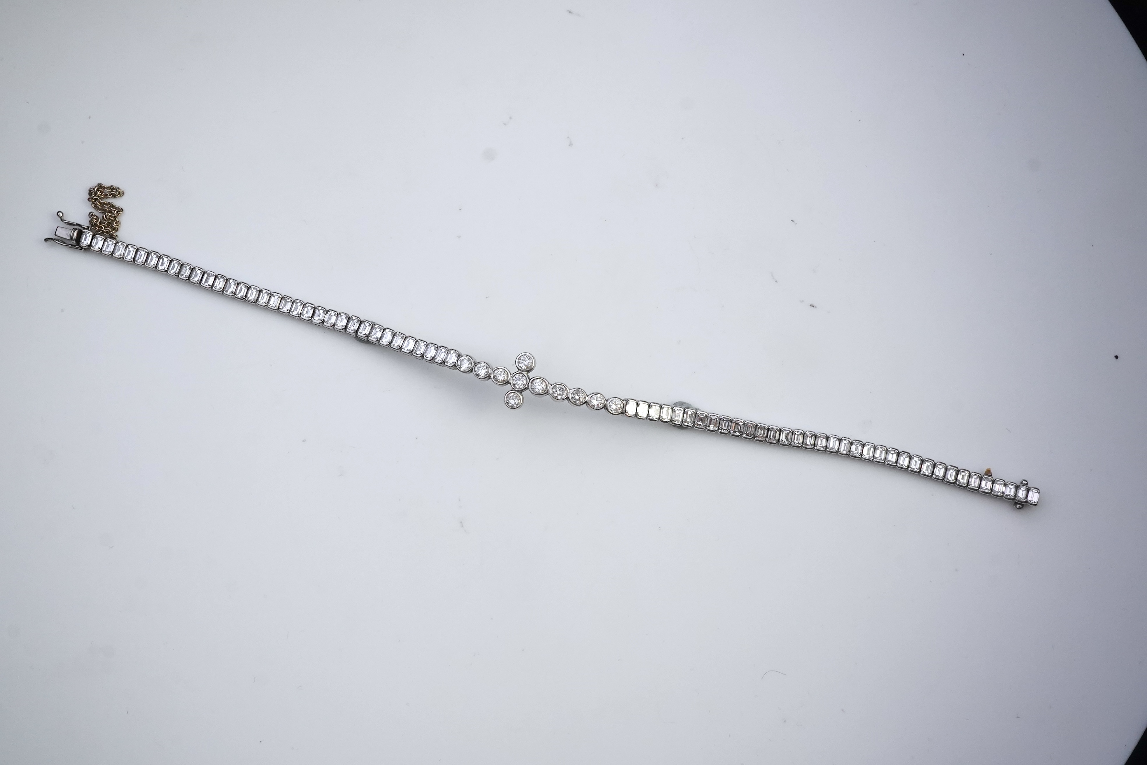 A diamond bracelet